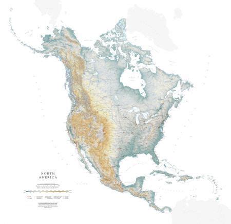 North America Map | North america map, America map, North ...