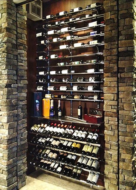 Check out our stainless steel paint selection for the very best in unique or custom, handmade pieces from our shops. RESERVE™ Custom-Fitted Wine Rack - Contemporary - Wine ...