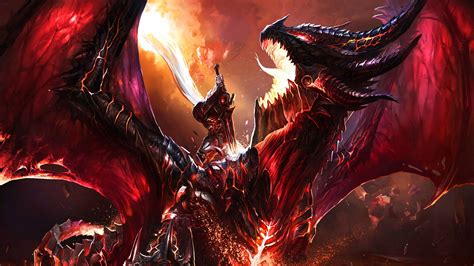 Dragonslayer Art Fantasy Warriors Dragons Battle Wallpapers Hd