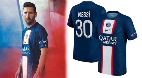 Lionel Messi El Increíble Precio De La Nueva Camiseta Del Psg Con El