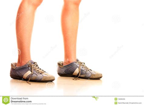Too Big Shoes Royalty Free Stock Photo - Image: 18285035