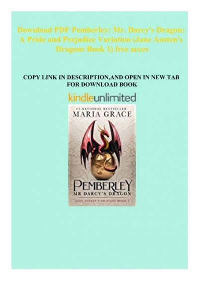 Download Pdf Pemberley Mr Darcys Dragon A Pride And Prejudice