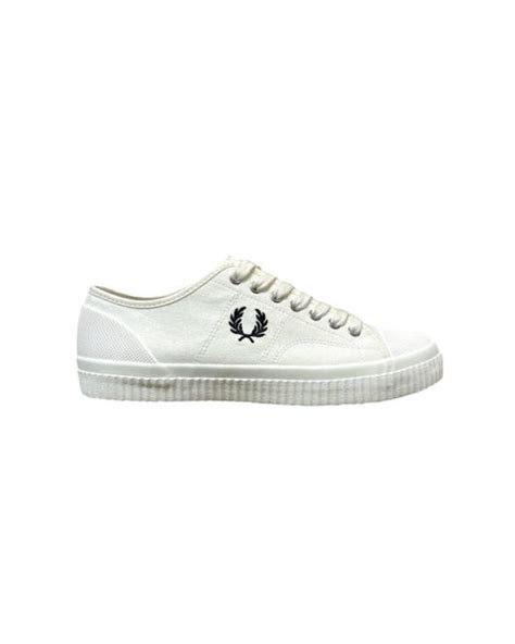 Fred Perry Hughes Low Trainers In White For Men Lyst