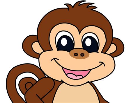 Cartoon Pictures Of Monkeys For Kids