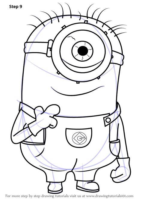 How To Draw Stuart From Minions Minion Art