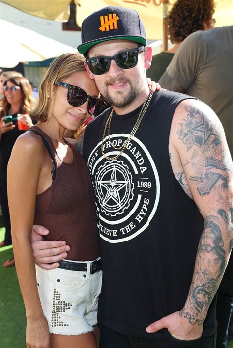 Staying Cool From Nicole Richie And Joel Maddens Cutest Couple Moments E News