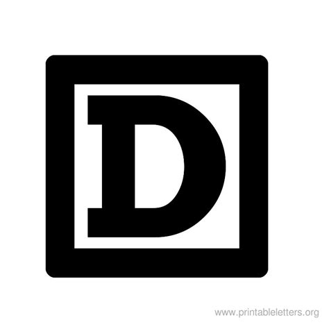 Printable Letters D Letter D For Kids