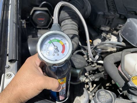 how to refill your r 134a air conditioning system with an ac recharge kit the track ahead