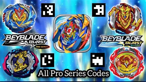 All Pro Series Qr Codes Beyblade Burst Surge App Youtube