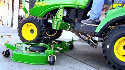 How To Install And Remove A John Deere D Drive Over Mower Deck YouTube