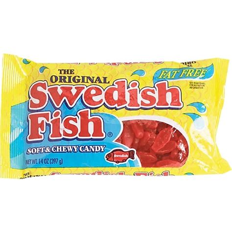 Swedish Fish Soft And Chewy Candy 14 Oz Amc01712 At Staples