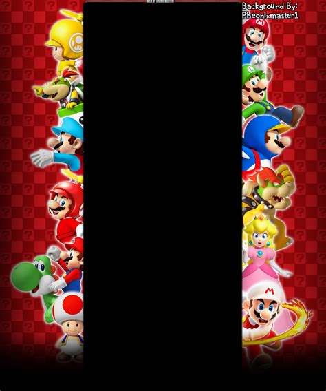 New Super Mario Bros Ds Wii Youtube Background By Pheonixmaster1 On