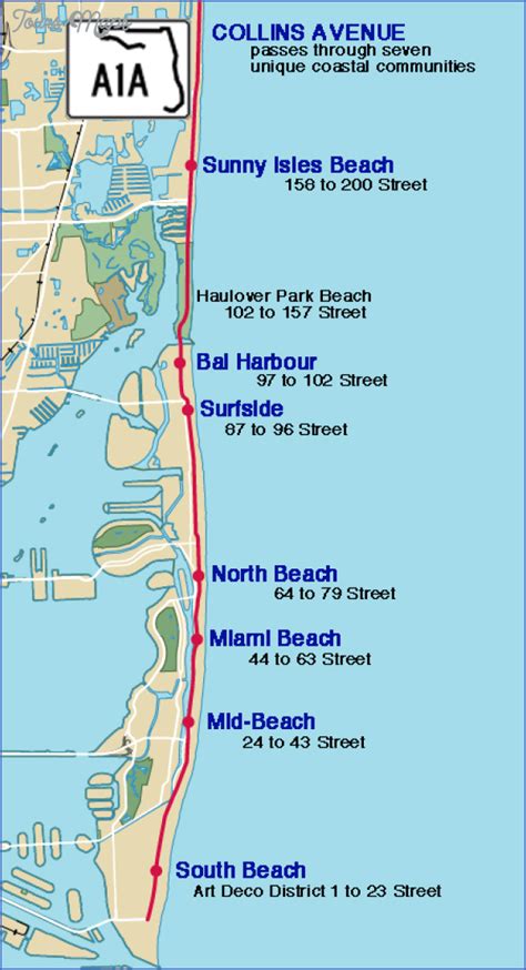 Sunny Isles Beach Map Florida