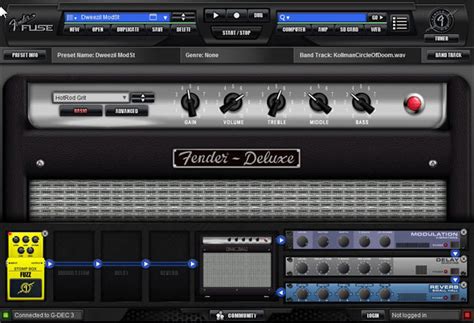 Fender Fuse Software Informer Screenshots