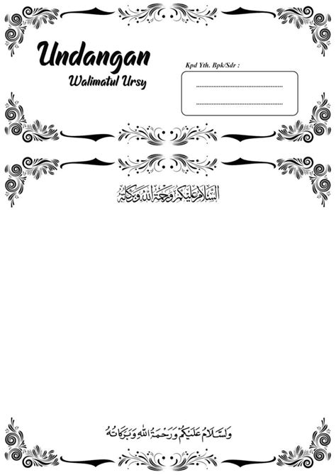 Background blank editable wedding invitation templates. Koleksi Bingkai Undangan Natal Terkini / 100 Ide Undangan ...