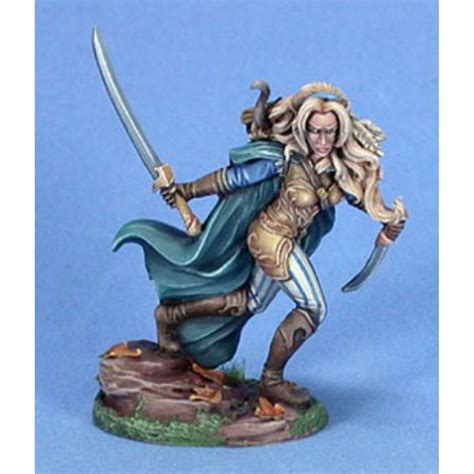 Dark Sword Miniatures Visions In Fantasy Female Wood Elf Warrior
