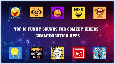 Top 10 Funny Sounds For Comedy Videos Android Apps Youtube