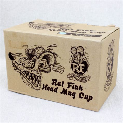 Rat Fink Head Mug Cup Green Ver Moon Of Japan Inc 2008 Big Daddy