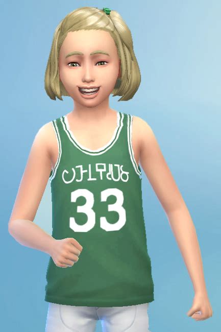 Blackys Sims 4 Zoo Basketball Shirt For Kids Bymammut Sims 4 Downloads