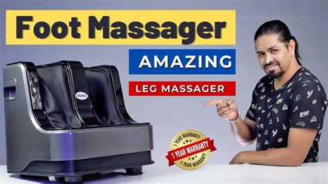 Foot Massage Machine Agaro Rejoice Foot Massager Home Massage Machine Calf Massage Youtube