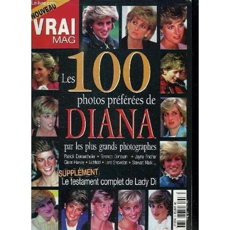 Vrai Mag Les 100 Photos Preferees De Diana Par Les Plus Grands
