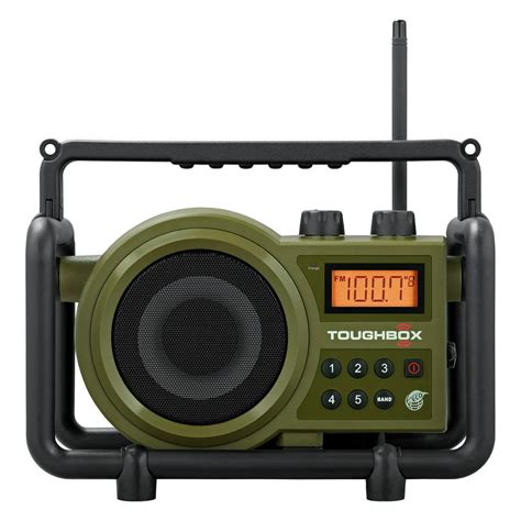 Sangean Portable Digital Ultra Rugged Amfm Radio Receiver With Large