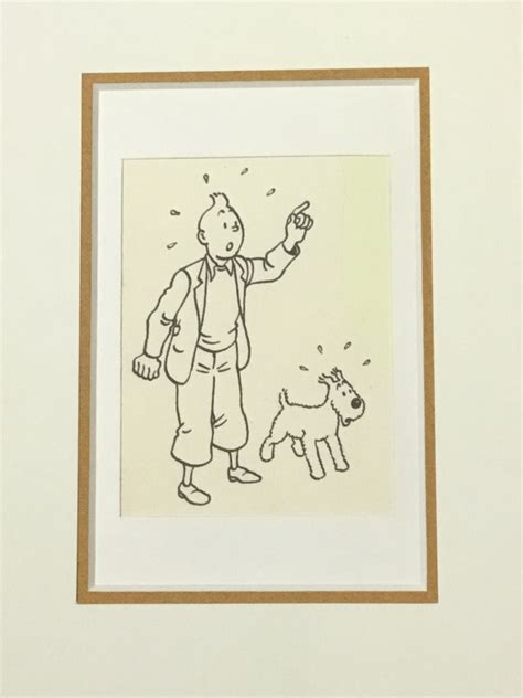 Tintin Et Milou Par Hergé Illustration