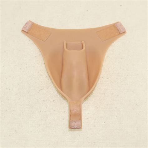 Silicone Control Panty Gaff T Back Camel Toe Thong Realistic Vagina