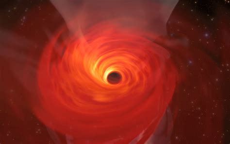 Simulation Of A Supermassive Black Hole Eso