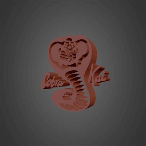 To hurt his father, robby gets a job working for daniel. Download STL file Cobra Kai Logo 3D • 3D print model ・ Cults