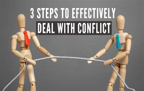 3 Steps To Effectively Deal With Conflict Center For Executive Excellence