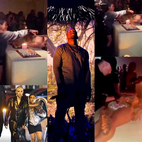 Kanye West Served Sushi On A Nakd Woman During His Birthday Party Music Heads Africa