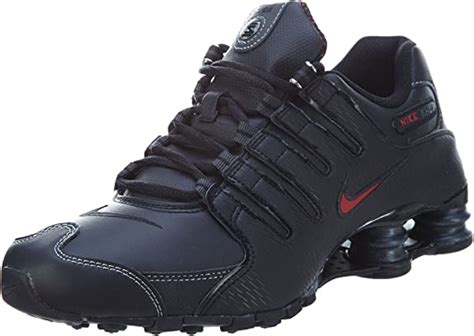 Nike Shox Nz Black Red Mens Running Shoes Exclusivefashion