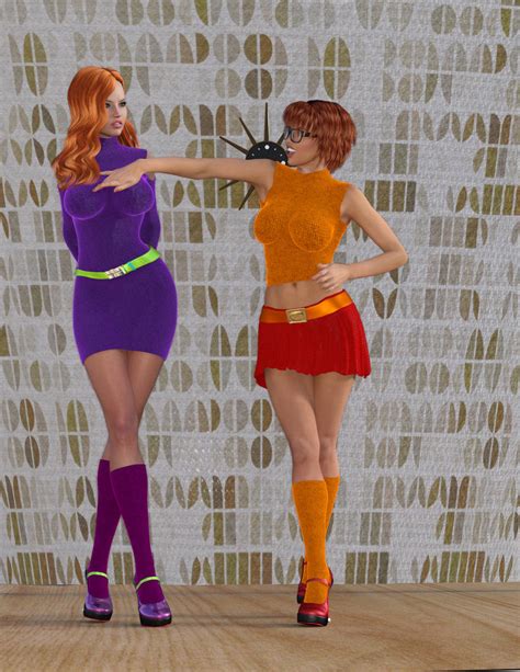 Daphne And Velma Heart Tied By Kcfeel On Deviantart