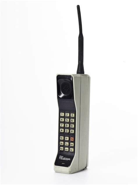 Motorola Dynatac 8000s Mobile Phone Branded British Telecom 1985 Teknoloji