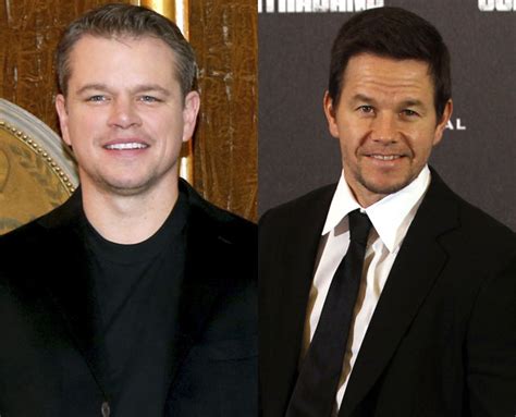 I've talked to mark about this because he gets people that come up and say, 'i love you in the bourne identity'. Damon & Wahlberg, Fletcher & Felton: 13 stars mistaken for ...