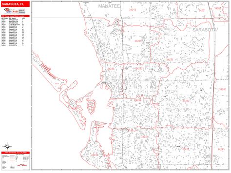 Sarasota Zip Code Map Printable