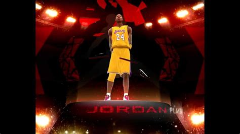 Nba 2k12 Jordan Player Of The Game Kobe Bryant Lakers Hd Youtube