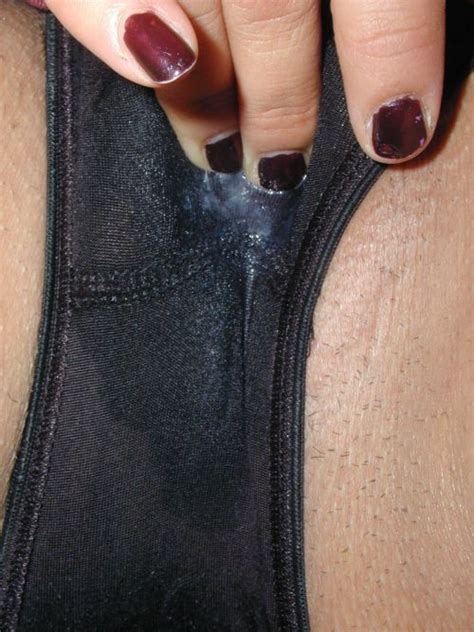 Thumbs Pro Irispanties My Wife Playing Through Wet Panties Lots Of Girlcum Outside View And