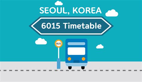 6015 Airport Bus Timetable Seoul Myeongdong Airport Kobus