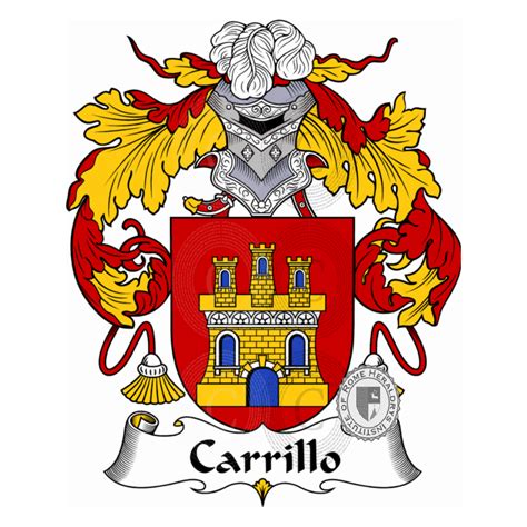 Carrillo familia heráldica genealogía escudo Carrillo