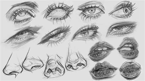 How I Draw Eye Nose Lips Youtube Save Video Funky Art Eye