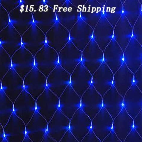 3mx2m 204led 220v White Large Led Net Lights Outdoor Waterproof Fishing