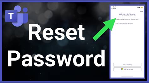 How To Reset And Change Password On Microsoft Teams Youtube