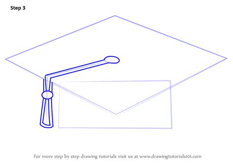 Learn How To Draw A Graduation Cap Hats Step By Step Drawing Tutorials