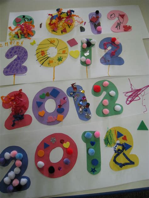 Mrs Russells Class New Year Craft And 2 Giveaways