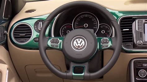 2017 Volkswagen Beetle Interior Design In Green Trailer Automototv