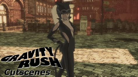 Gravity Rush Remastered Cutscenes Spy Dlc Youtube