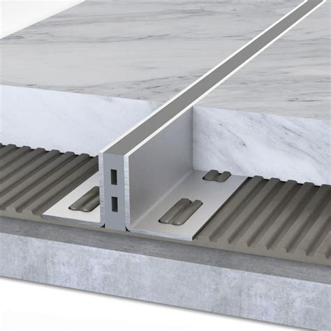 Control Terrazzo Floor With Stainless Steel China Control Joint For