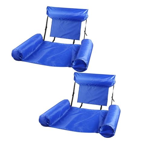 2pcs Water Floating Hammock Inflatable Swimming Pool Float Lounge